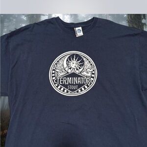 Terminator Stout Navy T-Shirt